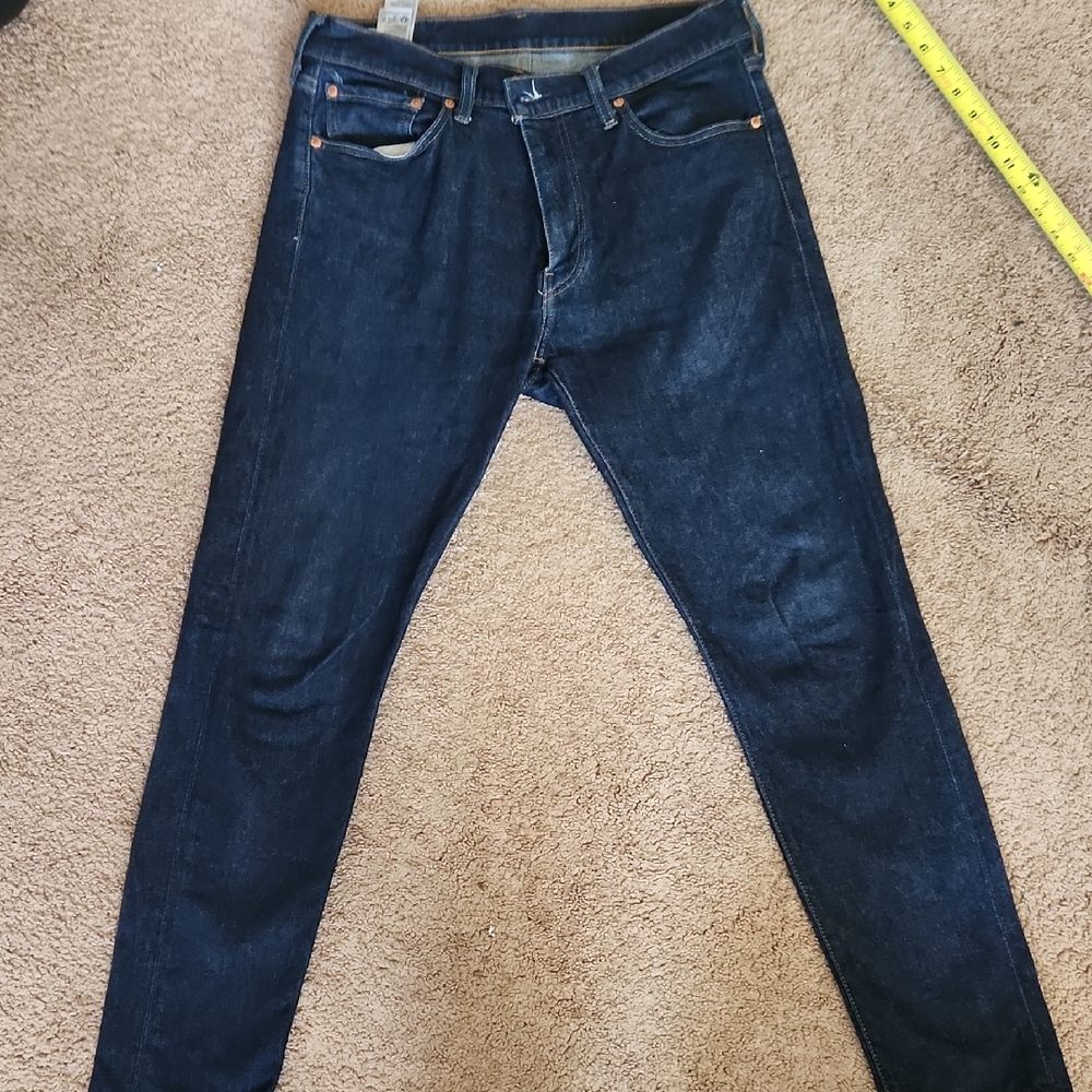 Levi's Dark Blue Skinny Jeans for Men